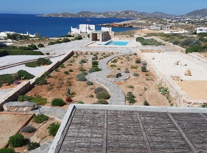 Seaside With Hot Tub, Vineyard, Shared Pool And View Páros