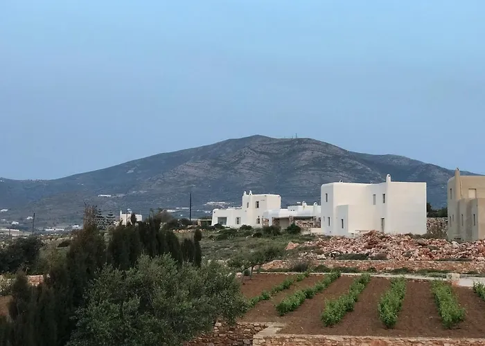 Feriehus Seaside With Hot Tub, Vineyard, Shared Pool And View Páros