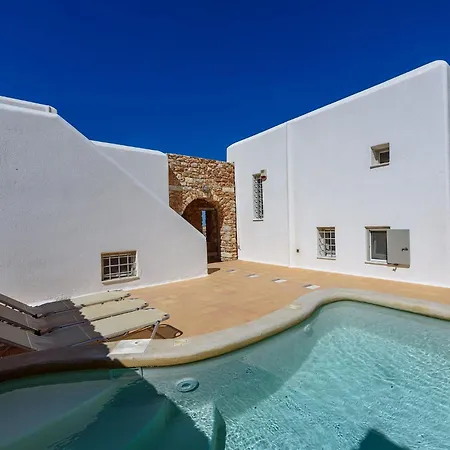 Seaside With Hot Tub, Vineyard, Shared Pool And View * Parikia (Paros)